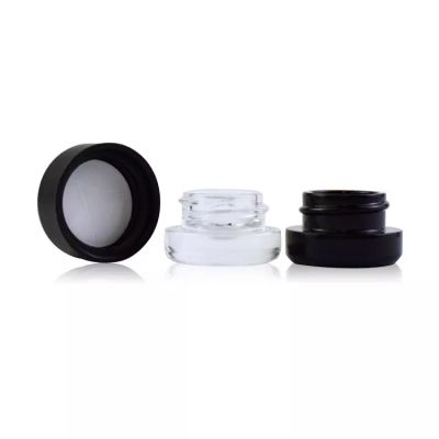 Child Resistant CR LID New Style 5Ml 7 Ml 9Ml Oil Cream Storage Glass Concentrate Container