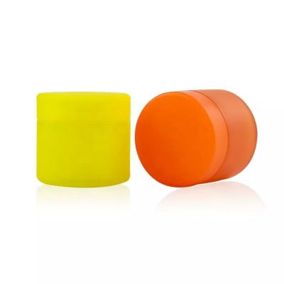Custom Flower Child Resistant Coloured Glass Jar Club Smell Proof Stash Painting Storage Container Stash Leaf Jars with CR Lid