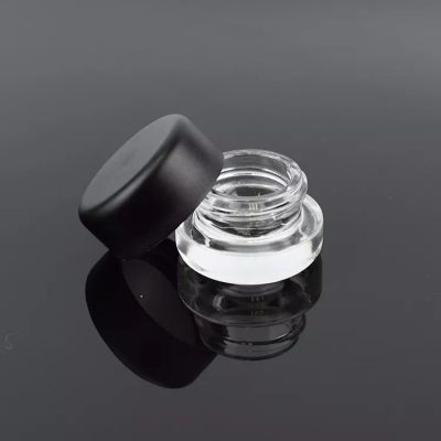 Hot Sale High Quality 3ml 5ml 7ml 9ml Child Proof Concentrate Oil Packaging Glass Bottle Jar With Lid