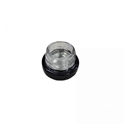 5g 9g Electroplate Glossy Fresh Extract Concentrate Glass Jar With Child Resistant Lid