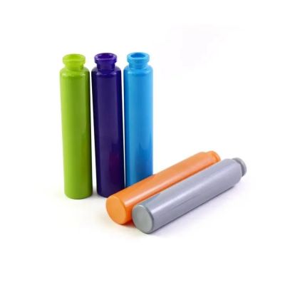 22 x 115MM Borosilicate Heat Resistant Transparent Child Proof Glass Test Cylinder Tube Flat Bottom 100mm With Screw Cap