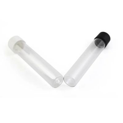 Wholesale Frosted 1 2 4 8 Dram Tubular Label Bottle Small 1 4 3 5 10ml 15ml 20ml 25ml Glass Vials Child Resistant Tube