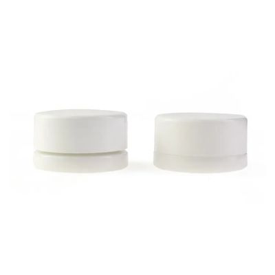Smell Proof Small Glass Container Jar with Child Resistant lid for Oil Packaging Round Type Glass Jar with Lid