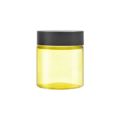 Customized Printing 1 oz 2 oz 3 oz 4 oz 5oz glass concentrate jar child resistant Concentrate Glass Jar