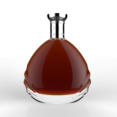 hot sale design shape glass bottle with cork 700ml 750ml 1L 3L liquor bottle for gin vodka tequila rum gin whisky glass bottle