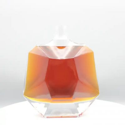 glass spirit bottle flat flask liquor glass bottles for liquor spirit bottle manufacturer