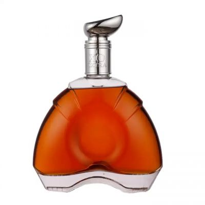 super flint glass bottle with cap for whisky brandy VSOP glass bottles 3000 ml