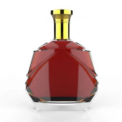 glass bottle with cap glass bottle Chinese bottles manufacturers for vodka