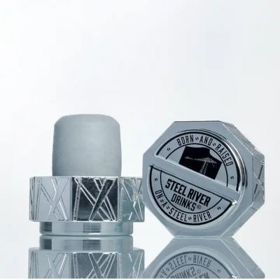 19.5 mm 22.5 mm Zamak metal plastic liquor brandy sprits tequila vodka gin rum bottle synthetic cork stopper