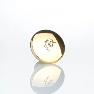 Custom Electroplating Stopper Bar Top Cap T Shape Cork Liquor Whisky Wine Spirit Bottle Stopper with Logo