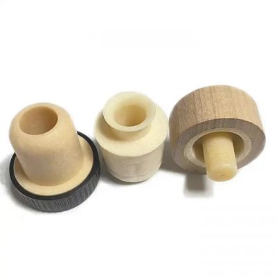 Wholesale Hot Sauce Juice Vinegar Olive Oil Synthetic Cork Stopper Drop pourer Easy Flow Spout