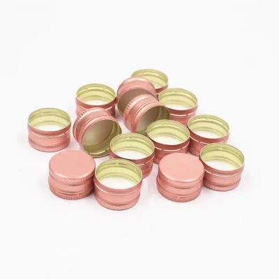 Wholesale Low Price 18 mm 20 mm 22 mm 28 mm 30 mm ROPP Aluminum Threaded Cap for Sale