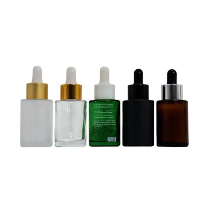 10ml 15ml 30ml 50ml 100ml matte black glass dropper bottles with gold collar essential oil bottle beard oil dropper bottle