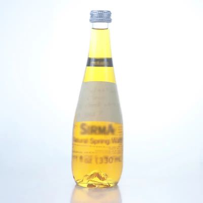 350ml mini clear alcohol rum vodka whiskey gin bottle liquor glass bottle with cork cap