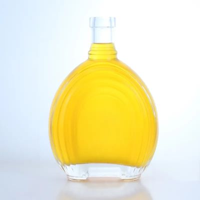 High quality transparent white clear 500ml custom refillable perfume atomizers bottles with screw top cap