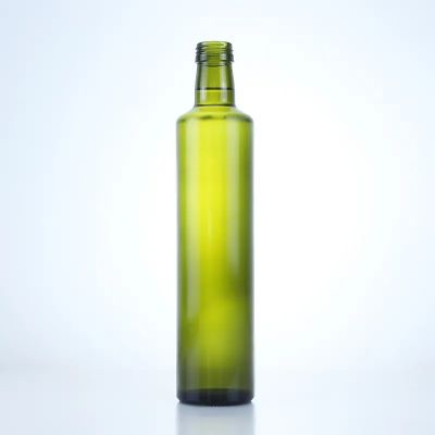 Guaranteed quality 500ml emerald slim cylinder rum whiskey liquor glass bottle with screw cap
