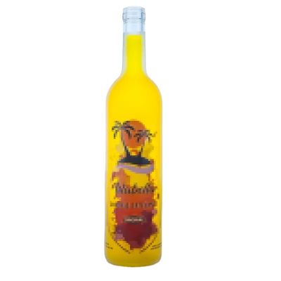High quality fancy 700ml 750ml vodka gin whiskey rum glass bottle with cork cap