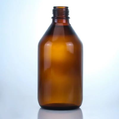 High quality 500ml 700ml 750ml amber vodka gin liquor glass bottle with screw cap