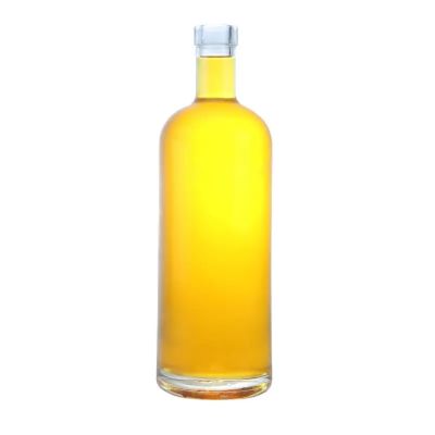 700ml vodka bottles glass 750ml spirit liquor glass bottles with cork cap