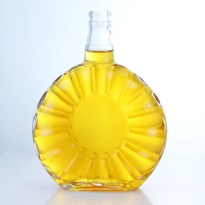 Hot sale 300ml 500ml usable flint cosmetic bottles with dropper