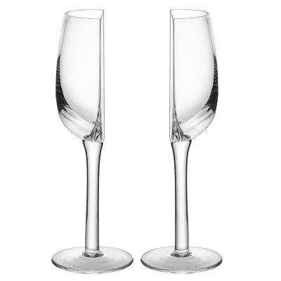 Wine Glasses Wholesale Popular Wine Glass Goblet Top Good Quality White Customized Europe Half-round shape Crystal wine Cup