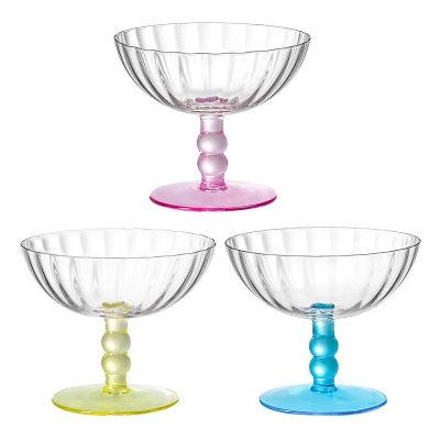 Wine Glasses Wholesale Popular Wine Glass Goblet Custom Red KOREAN Quantity White Customized Europe Ice-Cream Bowl Cup set