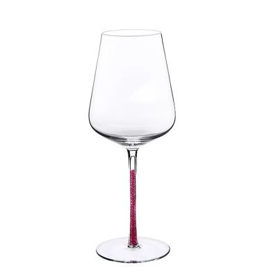 Amazon Top Best Seller Diamond Lead Free Crystal Beer Whiskey Drinking Shot Glass Glassware Wine Glasses Cups