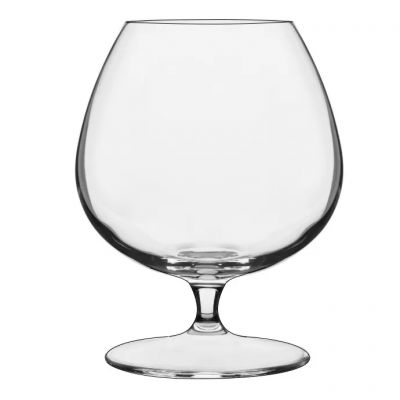 Brandy Crystal Small Glasses Snifter Set of 2 Handcrafted - Good for Bourbon Whiskey