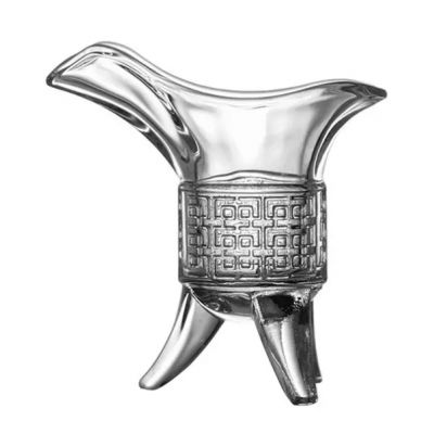 Creative design traditional emperor various size lead-free glass whiskey glass wine glass cup