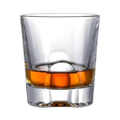 Creative fingerprint pattern unique lead-free glass wine whisky cup glass mug