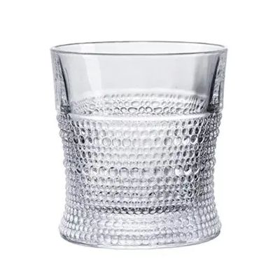 Wholesale nordic style round smooth thicken drinking glasses wine whisky glass cups