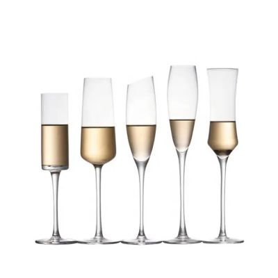 Wholesale Eco Friendly Wedding Personalized Glass Champagne Flutes