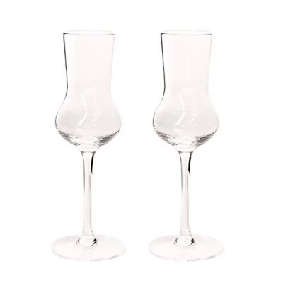 Food Safe Narrow Mouth Vintage Wine Tasting Glass Goblets