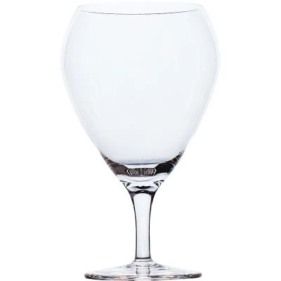 250ml 9oz Eco Friendly Tulip Shaped Red Short Stem Tasting Wine Glass