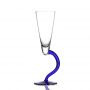 New Fancy Martini Glass Charm Barware Thick Crooked Stem Champagne Flute Glass