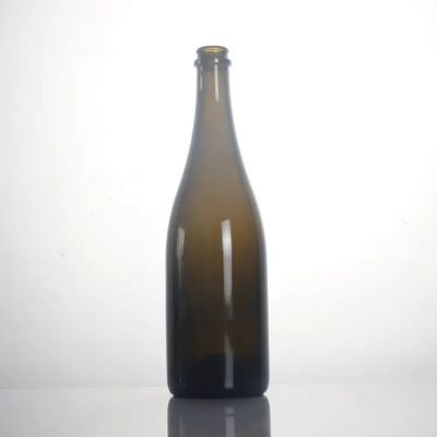 In stocked 750ml 75cl empty antique green transparent 16bar wine beer champagne sparkling juice liquor glass