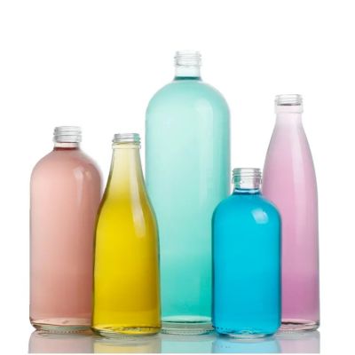 China Factory 330ml 375ml 500ml NNBP light Glass Bottle Cola Soda Beer Juice Glass Liquor Bottle