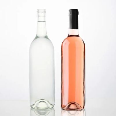 750ml 700ml Punted Bottom Glass Bottle Whisky Gin Tequila Rum Vodka Cognacaise Spirit Glass Liquor Bottle