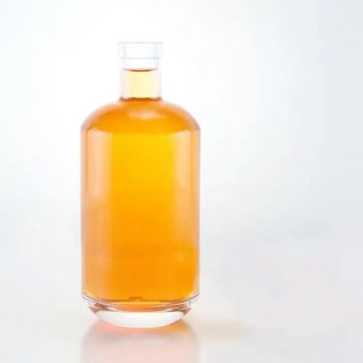 Hot Sale 375ml 500ml 700ml Little Sumo glass bottles packaging for Spirits Vodka Whiskey Gin Tequila Glass Bottle