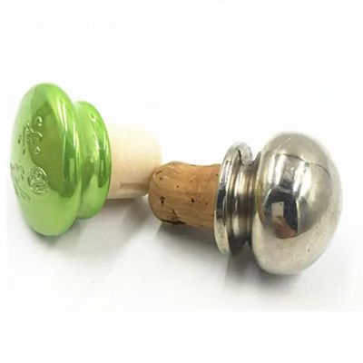 Customized Luxury T-shaped synthetic wine cork vodka rum gin tequila bottle stopper capslated cork closure cap