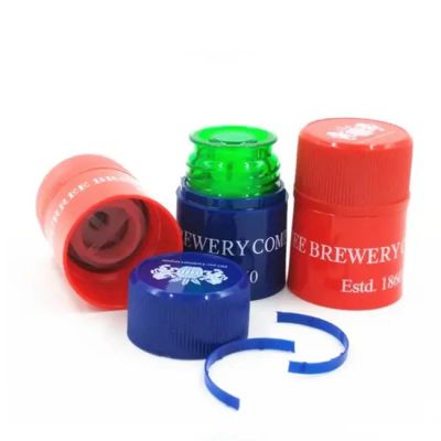 Hot Sale Tear Off Vodka Screw Cap Plastic Bottle Cap Closures for Africa Alcohol Wine Whiskey