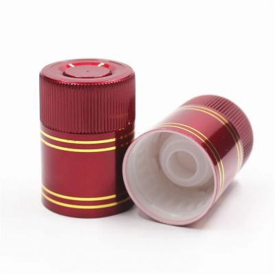 Wholesale 3247 3347 Non-Refillable Snap On Plastic Cap Tamperproof Bottle Closure With Self-locking Pourer Inner
