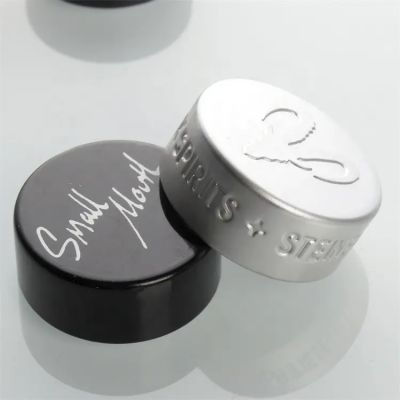 OEM China Supplier logo customized 28 400 screw bottle cap