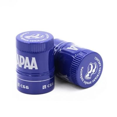 Customized Logo 33*47mm 33*58mm Aluminum Plastic Ropp Non-refillable Caps for Liquor Vodka Tequila Bottle