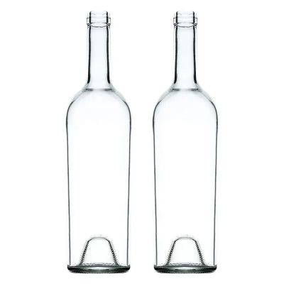 Cheap shock resistance high temperature resistance rich varieties bordeaux wine glass bottle