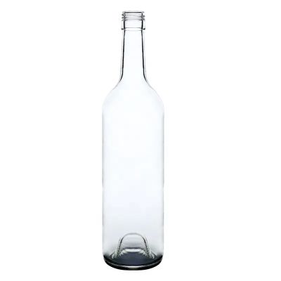 Hot selling glass wine bottles 750ml wine glass bottle empty bordeaux bottle