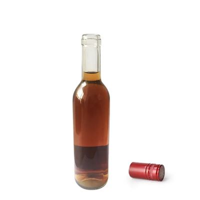 Wholesale 375Ml Empty Bordeaux Shape Glass Wine Bottle