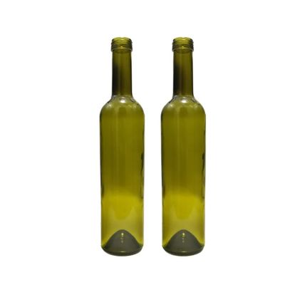 Wholesale 500ml Empty Red Wine Bordeaux Bottle Screw Cap Bordeaux Wine Bottles Custom