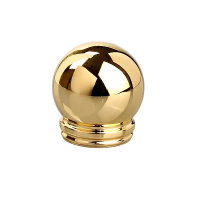 Hot sale gold round zinc alloy perfume covers