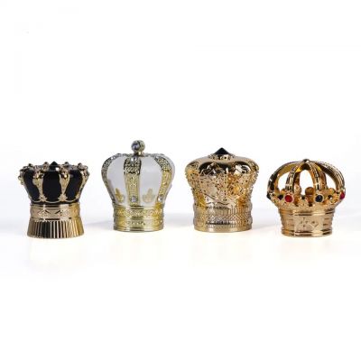 Custom Logo Cover Luxury Metal Perfume Lid 15mm Zinc Alloy Zamac Perfume Bottle Cap